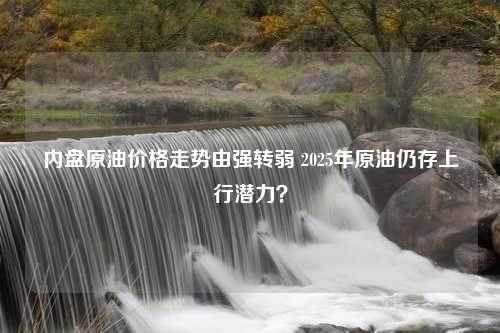 内盘原油价格走势由强转弱 2025年原油仍存上行潜力？