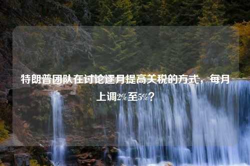 特朗普团队在讨论逐月提高关税的方式，每月上调2%至5%？