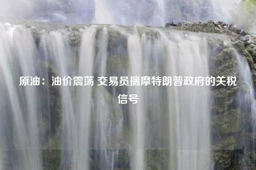 原油：油价震荡 交易员揣摩特朗普政府的关税信号