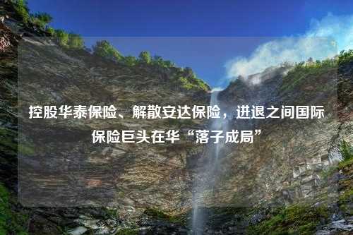 控股华泰保险、解散安达保险，进退之间国际保险巨头在华“落子成局”