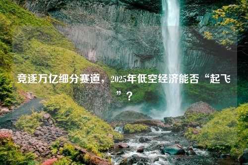 竞逐万亿细分赛道，2025年低空经济能否“起飞”？